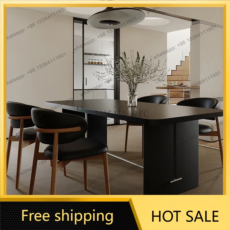Gaming Console Room - LJY Antique Designer Dining Table Simple