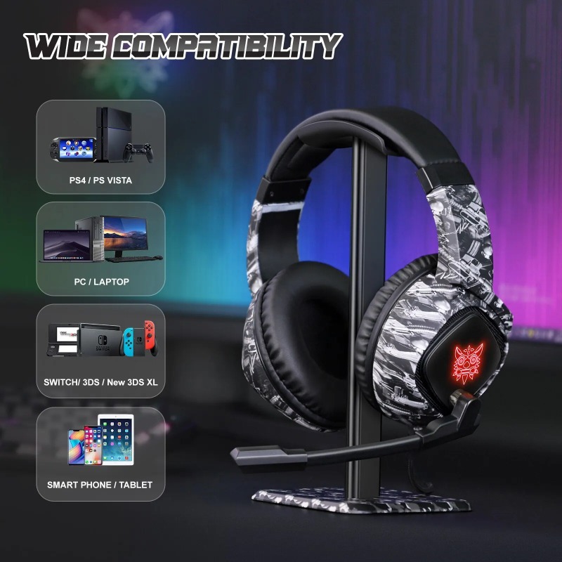 ONIKUMA K19 Gaming Headset Wir - Gaming Console Headset ulasan dan harga