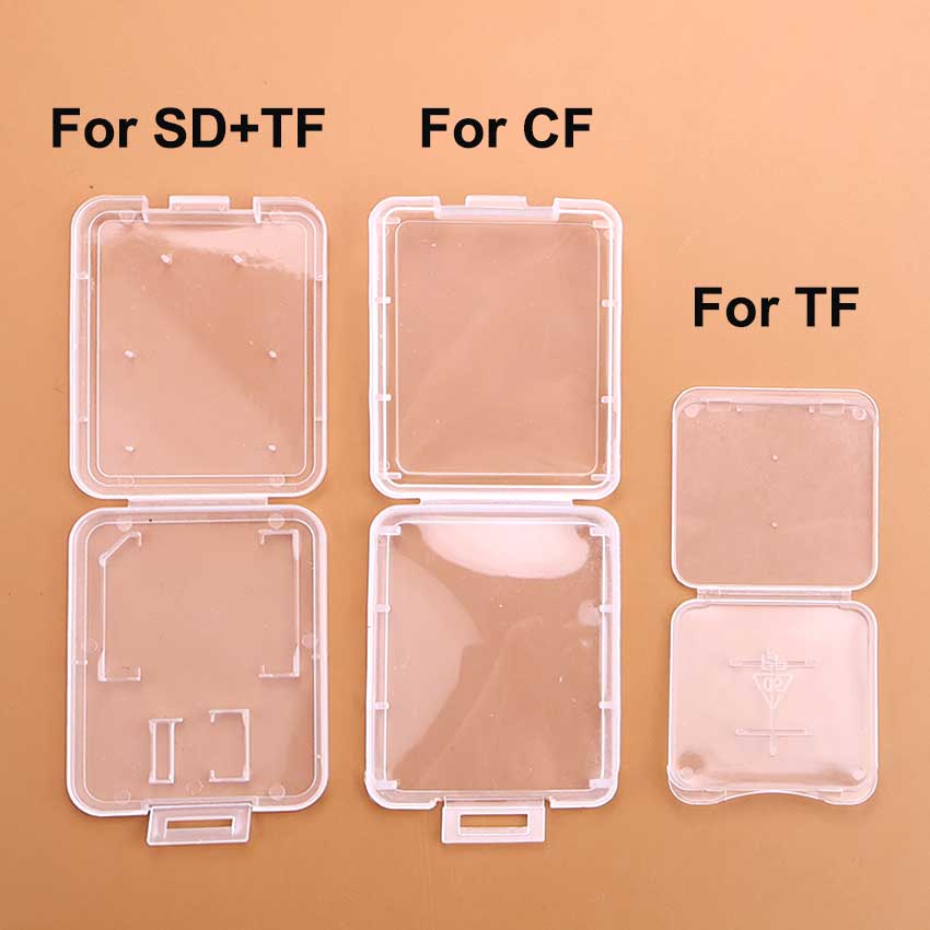 5~20pcs Clear Memory Card Case - Gaming Console Vr ulasan dan harga