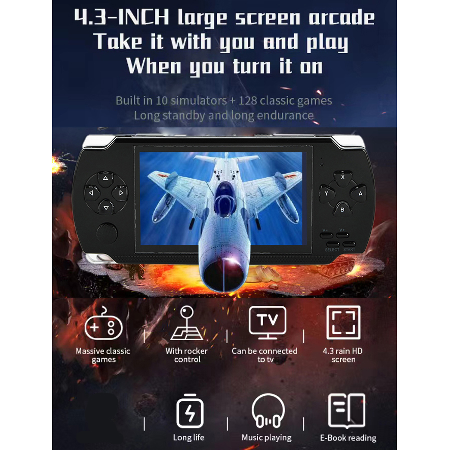 Handheld Portable Retro Video  - Gaming Console Old School ulasan dan harga