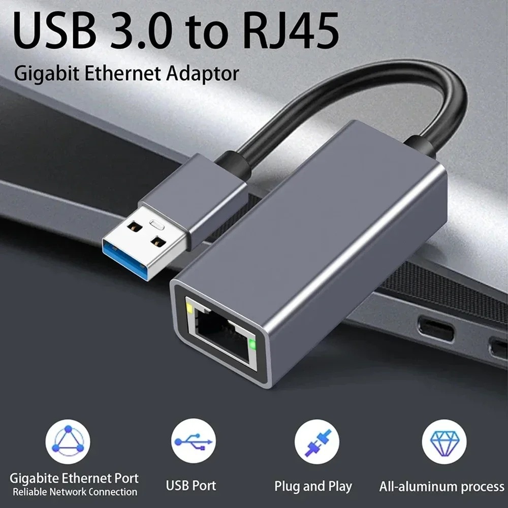 USB Type C Ethernet Adapter Ne - Lan Cable Gaming ulasan dan harga