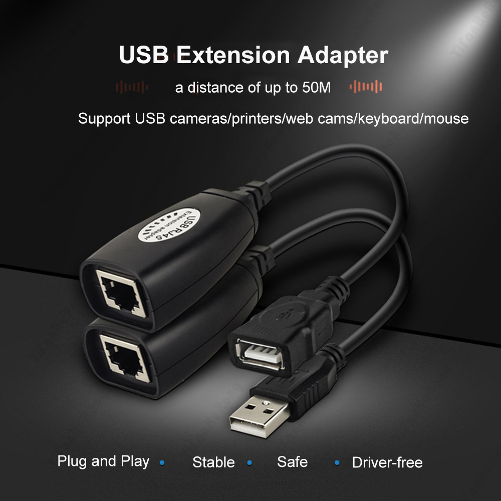 2Pcs New USB to RJ45 LAN Cable - Lan Cable Gaming ulasan dan harga