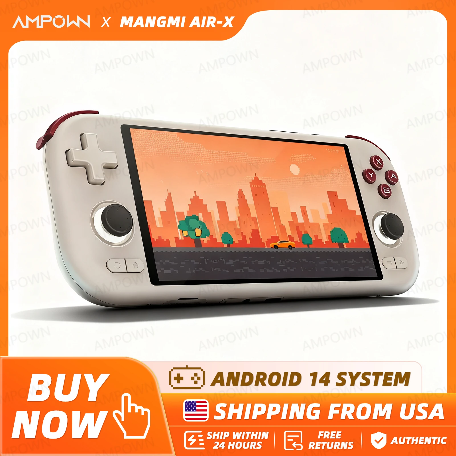 MANGMI AIR X Handheld Game Con - Gaming Console Handheld Android ulasan dan harga