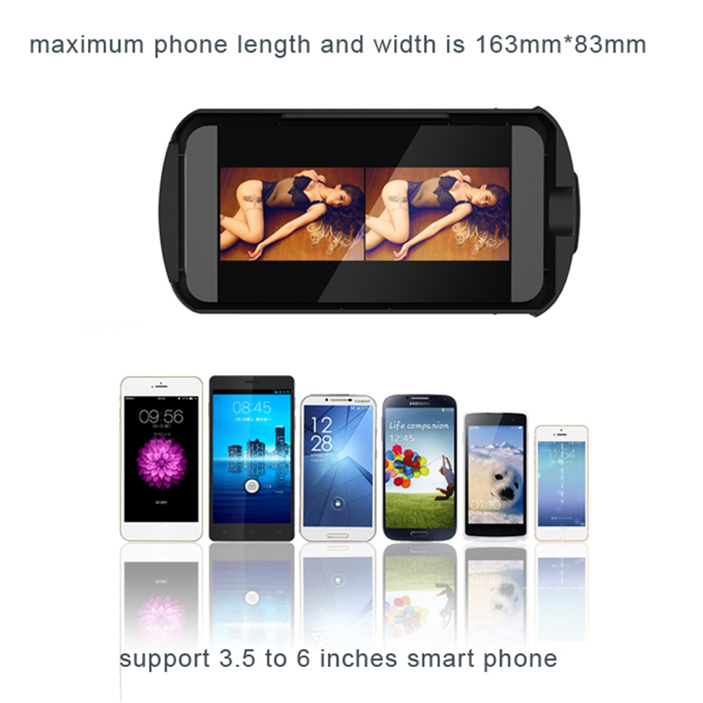 Portable 3D Glasses Movies Gam - Gaming Console Vr ulasan dan harga