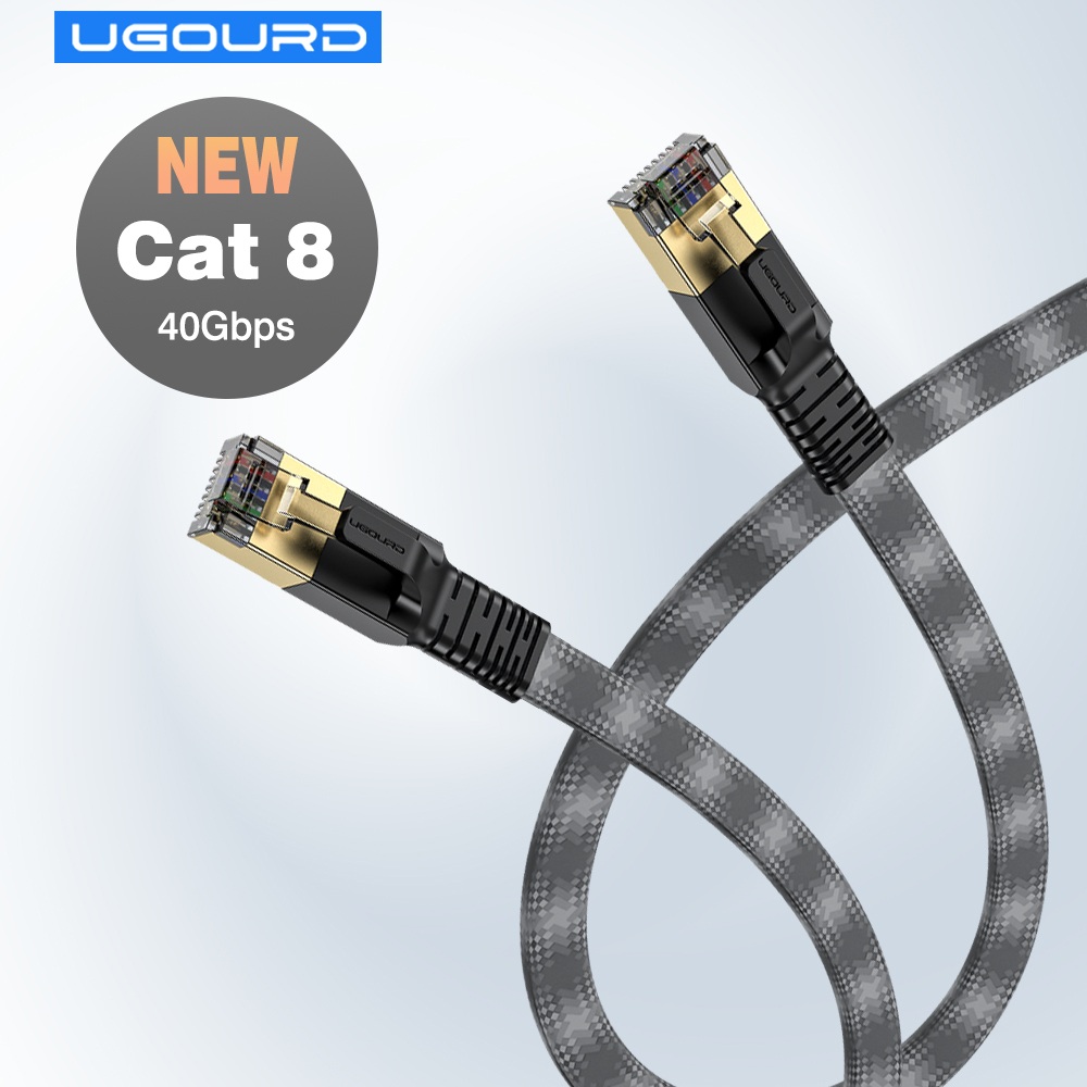 Cat8 Ethernet Cable 40Gbps SFT - Lan Cable Gaming ulasan dan harga