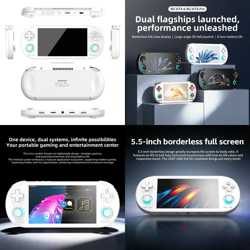 【CHIMU HOME】 5.5 inch touchscr - Gaming Console Handheld Android ulasan dan harga