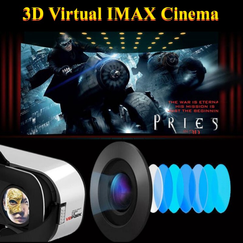 V5 Virtual Reality VR Glasses  - Gaming Console Vr ulasan dan harga