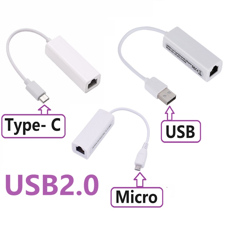 USB Type C Ethernet Adapter Ne - Lan Cable Gaming ulasan dan harga