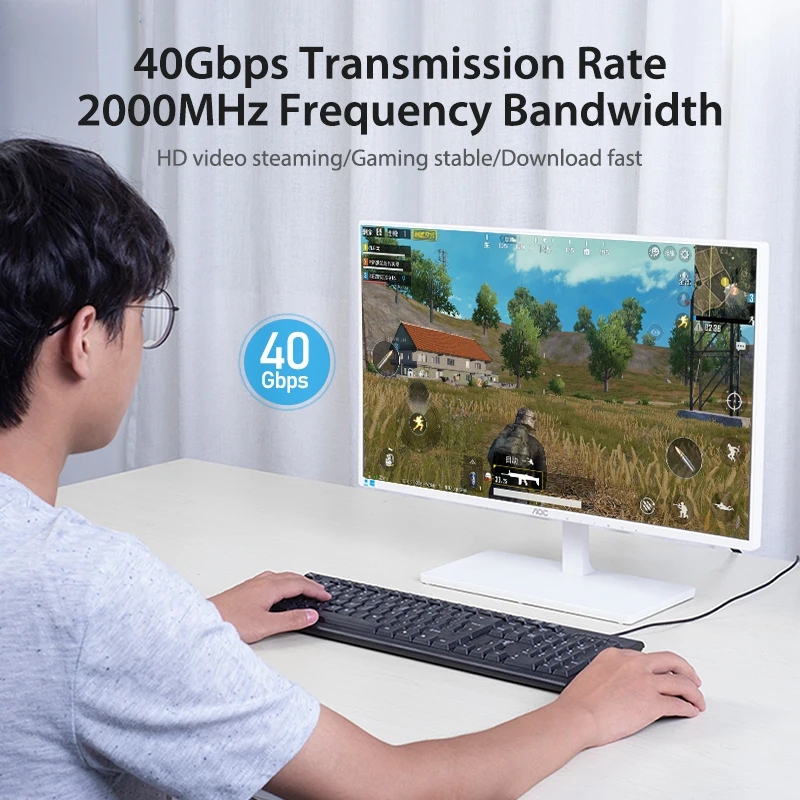 MIZIQIER long CAT 8 Flat Netwo - Lan Cable Gaming ulasan dan harga