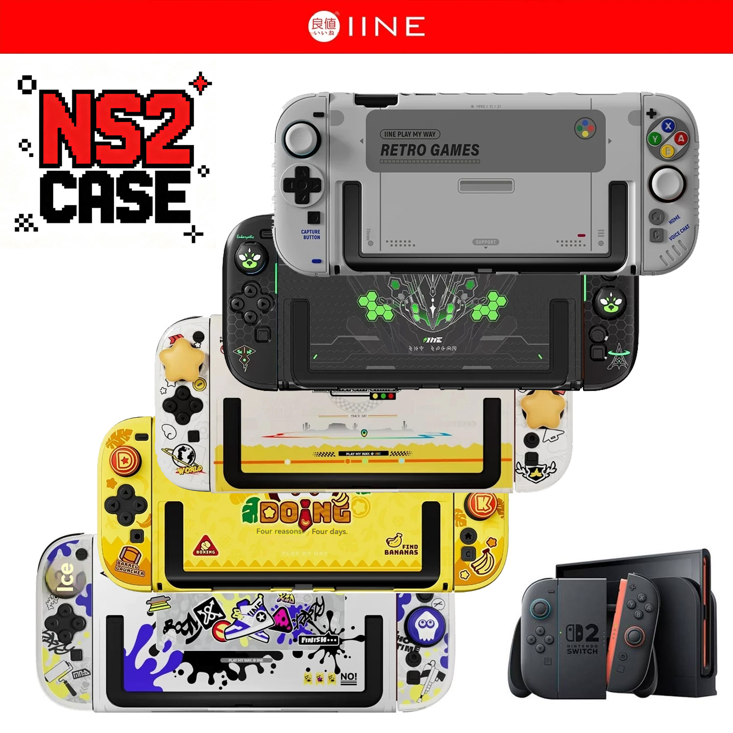 IINE Retro Case Switch 2 Prote - Gaming Console Retro ulasan dan harga