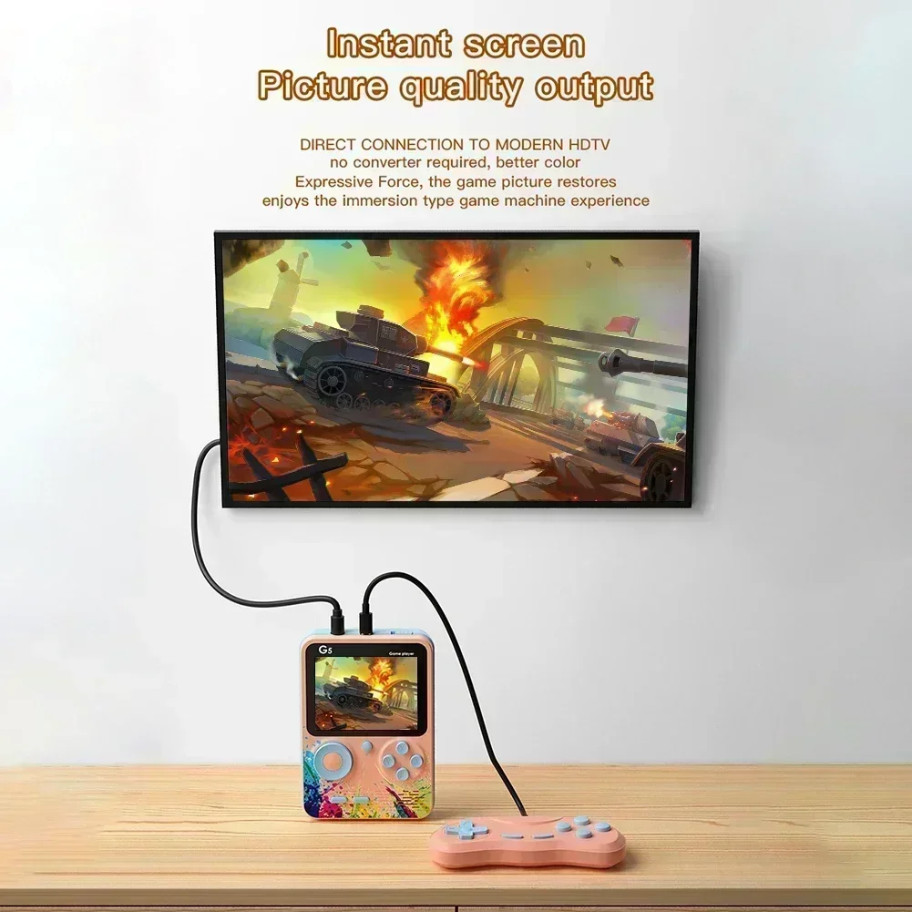 G5 Retro Handheld Game Console - Gaming Console Handheld Android ulasan dan harga