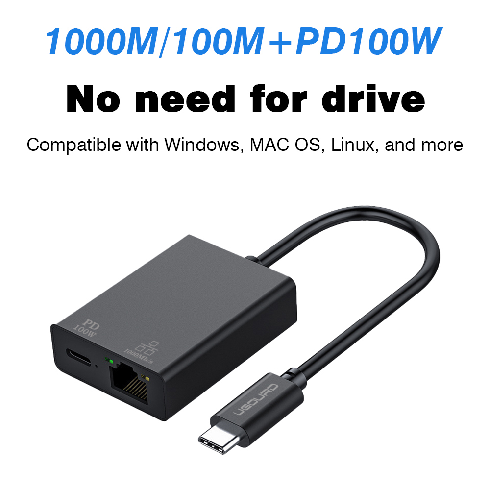 UGOURD 100Mbps 1000Mbps USB C  - Lan Cable Gaming ulasan dan harga
