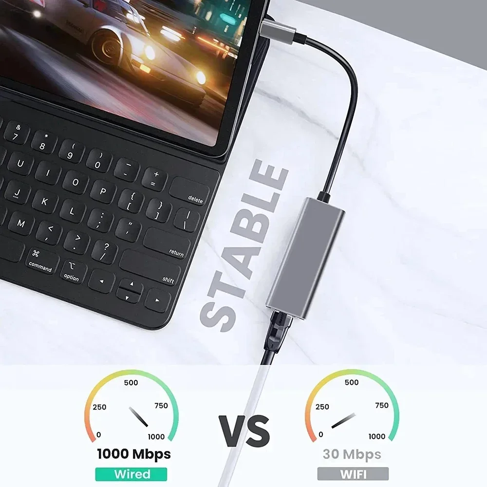 1000Mbps USB Ethernet Adapter  - Lan Cable Gaming ulasan dan harga